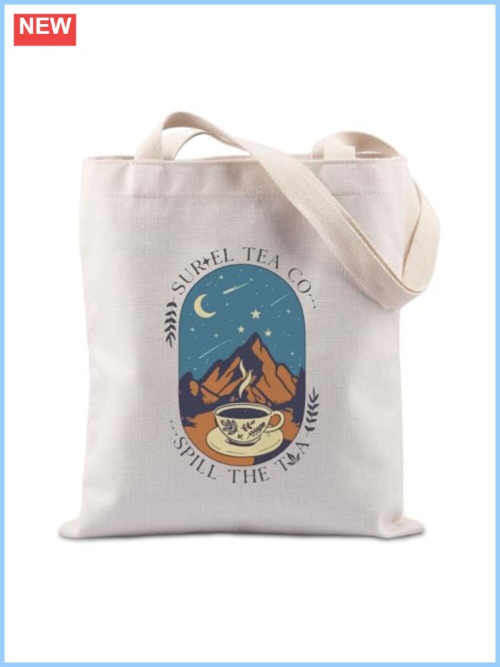 Canvas Book Tote Bag Gift for Bookworm Library Trip Shoulder Handbag